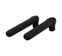 NonMiFyR 2 Pezzi Copri Maniglia Porta Silicone Protezione Anticollisione Bambini Custodia Sicura Riutilizzabile per Prevenire Urti E Danni Adatta a Casa Asilo, Nero