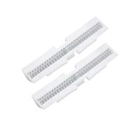 NonMiFyR 2x Guide Scorrevoli per Soffietto, Multiuso, Portatili, Pratiche E Leggere, con Molla di Scorrimento per Soffietto di Armadi.