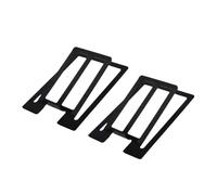 NonMiFyR 2X Supporto per Altoparlante da Tavolo Base di Supporto in Metallo Antiurto Robusto Universale 15