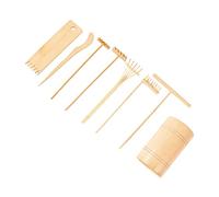 NonMiFyR 8 Mini Rastrelli per Sabbia, Piccoli Rastrelli Da Tavolo, Arte Unica, Fai Da Te, Accessori per Vaschette di Sabbia Portatili per La Scrivania, Regalo