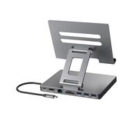 NonMiFyR Accessori per Adattatori per Docking Station Supporto Dock di Espansione Interfaccia PD3.0 Facile da Usare per Telefono, Ufficio, 9 in 1