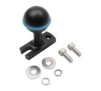 NonMiFyR Adattatore per Testa a Sfera da 1" per Supporto Subacqueo per Fotocamera Subacquea E Luce Subacquea