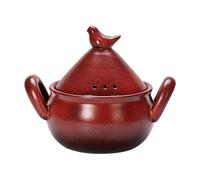 NonMiFyR Casseruola con Coperchio Riscaldamento Uniforme Casseruola con Manici Laterali Sano Pirofila per Famiglie, Cottura, Cotture Lente, Cassero Dolce E