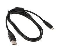 NonMiFyR Cavo di Alimentazione per Sincronizzazione Dati VMC 15FS da 10 Pin a USB per Videocamere Digitali, Nero