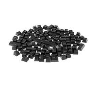 NonMiFyR Copritasti Traslucidi in a 108 Tasti per Tastiera Meccanica, Nero