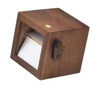 NonMiFyR Cornice Flipbook con Luci E Movimenti Delle Mani Unici: Regalo Perfetto per La Festa Della Mamma O per La Laurea di Coppia, Noce Nero 16 Foto