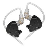NonMiFyR Cuffie Gaming in Ear Auricolari Headset con Microfono Filo Cablato Driver Dinamico 10 Mm Chiarezza Voci Cavo Rame Schermato Gancio Orecchio Compatto, Nero, Standard