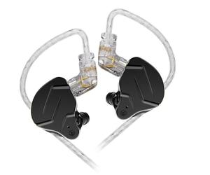NonMiFyR Cuffie Gaming in Ear Auricolari Headset con Microfono Filo Cablato Driver Dinamico 10 Mm Chiarezza Voci Cavo Rame Schermato Gancio Orecchio Compatto, Nero, Standard