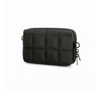 NonMiFyR Custodia Protettiva Fotocamera Borsa Tracolla Regolabile Imbottitura Interna Compatta Esterno Trapuntato Adatta per Accessori Fotografici Uso Quotidiano Casa, Nero