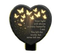 NonMiFyR Da Giardino a Forma di Farfalla, Impermeabile, per Cimitero, Esterno