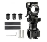 NonMiFyR Estensione Manubrio Bici in Alluminio Anodizzato con Rotazione Regolabile a 90 Gradi Morsetto a Rapida con Cuscinetti in Silicone Adatto per da