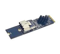 NonMiFyR Expansion Card M.2 Mini SFF-8087 Controller Adapter PCB Board Interfaccia 3.0 Latenza Ridotta Adatta per Installazione PC Server Archivi, nessun Cavo