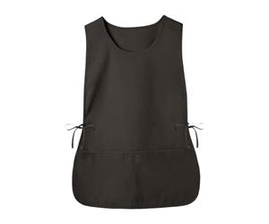 NonMiFyR Grembiule Da Casacca, Grembiule Da Calzolaio, Grembiule Da Lavastoviglie, in Poliestere, con Lacci Laterali, per Abbigliamento Da Lavoro, Arte, Studio, Nero