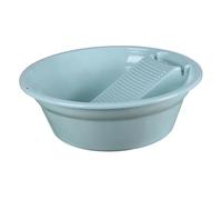 NonMiFyR Lavandino con Asse per Lavare a Mano I Vestiti, Asse per Lavare a Mano Leggera, Lavabo per La Casa, Camicie, Appartamento, Blu