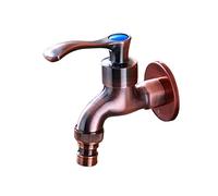 NonMiFyR Lavatrici Da Bagno per Esterni, Lavatrici a Freddo a Parete per Giardino, Antiossidante E per Bagno, Rosso Bronzo