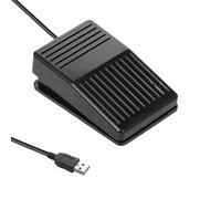 NonMiFyR Pedale USB per Il Controllo degli Strumenti, Accessorio per PC, Compatibile con Giochi, Type a Interface