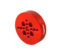 NonMiFyR Piastra per Telescopio Astronomico, Morsetto a Fessura per Telescopio Astronomico, Base di Montaggio Professionale, Piastra Scanalata per Astronomia, Rosso