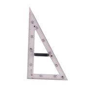 NonMiFyR Righello Matematica Attrezzi per Geometria con Triangolare Goniometro Lettura Chiara Adatta a Insegnamento Ufficio Aula, Righello da 60 gradi