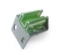 NonMiFyR Scarpa Guida Ascensore WM Testa Guida Contrappeso Guida Rotaia Supporto Compatto Inserto Traslucido Struttura Visibile Montaggio Asolato Guida, 16mm Foro 70mm Foro Lungo