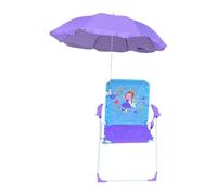 NonMiFyR Sedia da Spiaggia, Sedia Portatile da Esterno con Ombrellone, Sedia Pieghevole Leggera per Uso Esterno, per Prato, Campeggio, Sport, Giardino, C