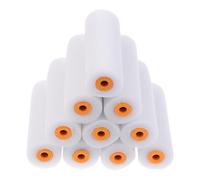 NonMiFyR Set di 10 Rulli per Pittura, Rulli in Spugna Compatti, Professionali E Portatili, per Dipingere Pareti, Porte, Progetti Fai Da Te E Riparare Finiture.