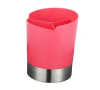 NonMiFyR Supporto per Forchette, Cucchiai, Organizer, Regali, 3 Griglie, Facile Da Pulire, Dispenser per Riporre Agitatori per Caffè, per Bar, Latte, Tè, N, Rosa