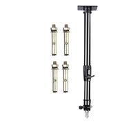 NonMiFyR Supporto per Lampada da Soffitto con Adattatore da 1/4" 3/8" 15" 26" per Luce Stroboscopica