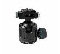NonMiFyR Testa Treppiede Fotocamera Testa Gimbal Panoramica Testa a Sfera Staffa Fotocamera Accessorio Fotocamera in Lega di Alluminio con Regolazione Fluida E, Small Gimbal