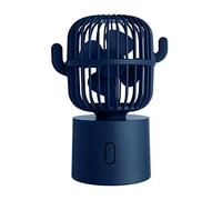 NonMiFyR Ventilatore da Tavolo USB Portatile con Testina per, Blu