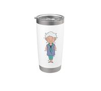 Nonna alla moda vecchio stile Bicchiere termico in acciaio inox doppia parete