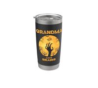 Nonna Amore Cervello Halloween Bicchiere termico in acciaio inox doppia parete