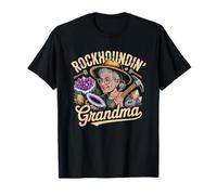 Nonna Cacciatrice di Rocce Collezionista Minerali Cacciatore Maglietta
