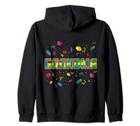 Nonna del Compleanno Kid Brick Builder Compleanno Squadra Felpa con Cappuccio