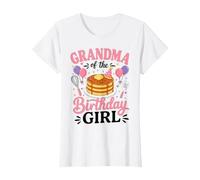 Nonna del Compleanno Ragazza Pancake Lover Celebrazione Maglietta
