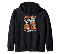 Nonna Del Cookie Crew Felpa con Cappuccio