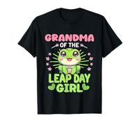 Nonna del Giorno Leap Girl 29th Febbraio Compleanno Anno bisestile Maglietta