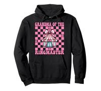 Nonna del Ringmaster Nana Circus Carnival Tent Coquette Felpa con Cappuccio