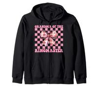 Nonna del Ringmaster Nana Circus Carnival Tent Coquette Felpa con Cappuccio