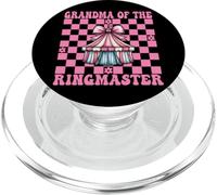 Nonna del Ringmaster Nana Circus Carnival Tent Coquette PopSockets PopGrip per MagSafe
