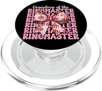 Nonna del Ringmaster Nana Circus Carnival Tent Coquette PopSockets PopGrip per MagSafe