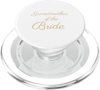 Nonna della sposa, Matrimonio & Sposa, Tan Script Font PopSockets PopGrip per MagSafe