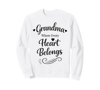 Nonna Dove Ogni Cuore appartiene - Orgoglioso & Nonna amorevole Felpa