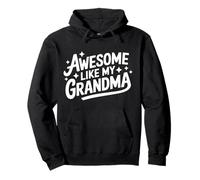 Nonna Impressionante Come Il mio Nonno Felpa con Cappuccio