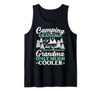 Nonna in campeggio proprio come una nonna normale, solo molto più bella Canotta