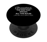 Nonna La persona che infrange tutte le regole PopSockets PopGrip Adesivo