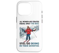 Nonna Mamma Ancora Ancora Sci Negli anni Settanta Vecchio Donne Sciatore Custodia per iPhone 16 Pro