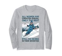 Nonna Mamma Ancora Ancora Sci negli Anni Settanta Vecchio Donne Sciatore Maglia a Manica