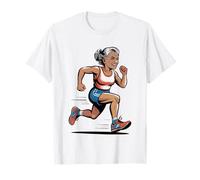 Nonna Maratoneta Atleta Maglietta