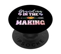 Nonna Nel Fare Nuova Nonna Annuncio Di Gravidanza PopSockets PopGrip Adesivo