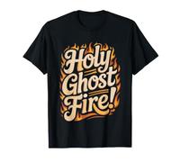 Nonna Pentecostale Fuoco dello Spirito Santo Preghiera Piena Maglietta